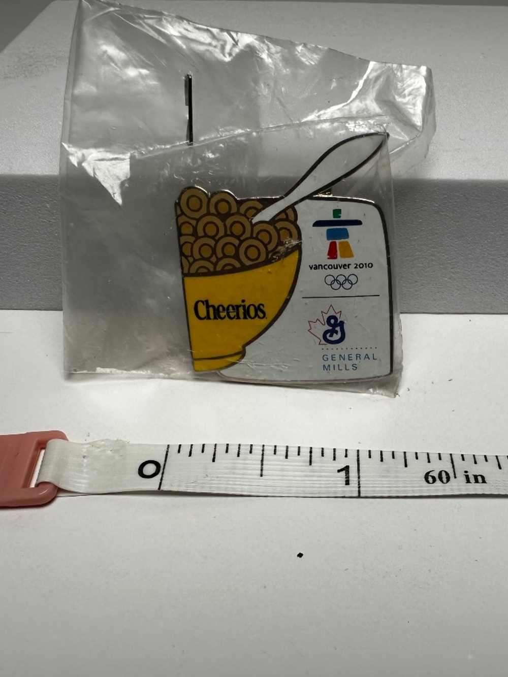 Vancouver 2010 Olympics Cheerios General Mills Sponsor Pin Canada